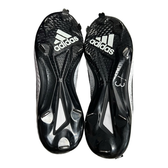 Adidas Icon V Bounce Iced Out Metal Cleats Size 13.5